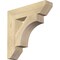 Ekena Millwork Westlake Slat Rough Sawn Bracket, Douglas Fir, 4"W x 18"D x 18"H BKT04X18X18WTL06RDF - alternate 1